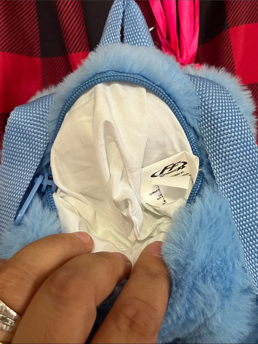 Care Bears Light Blue Rain Cloud Plush Backpack